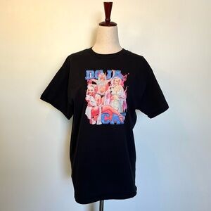Doja Cat Graphic Band Tee Size Medium